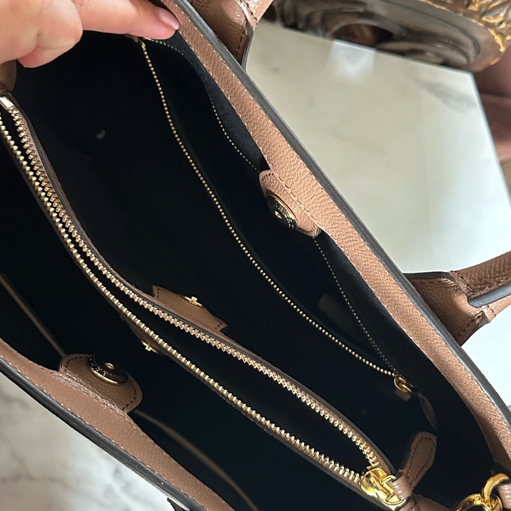 Burberry Dark Sand Banner Bag - Picture 7 of 13